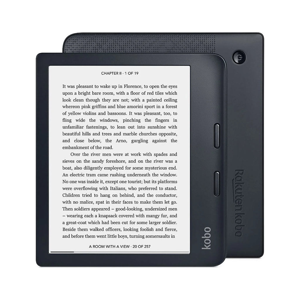 Kobo Libra 2 eReader 7 Glare Free Touchscreen Waterproof 32GB Black W3549