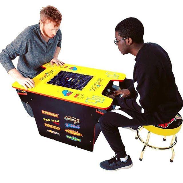 Arcade1Up Deluxe 8-in-1 Head to Head Cocktail Table with Pac-Man and Galaga G2028
