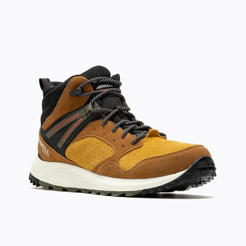 Merrell Men's Wildwood Mid Leather Waterproof Hiking Boot B2711
