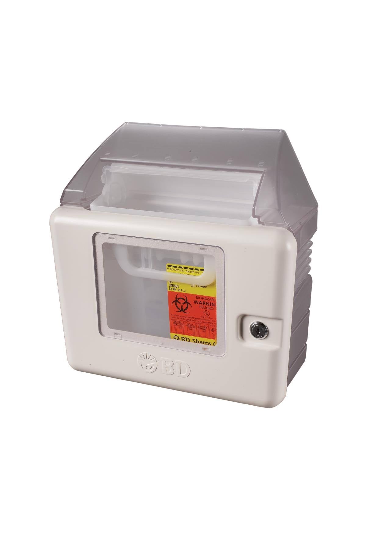 BD Wall Cabinet Sharps Collector
