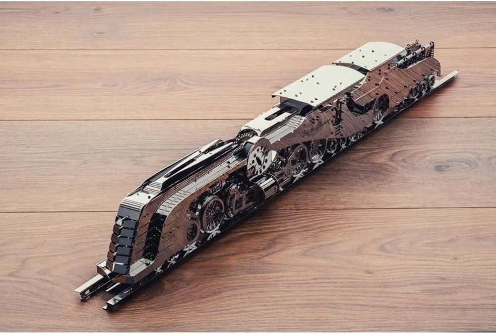 Timeformachine 3D Metal Model Kit Vintage Steamliner Train Z691819
