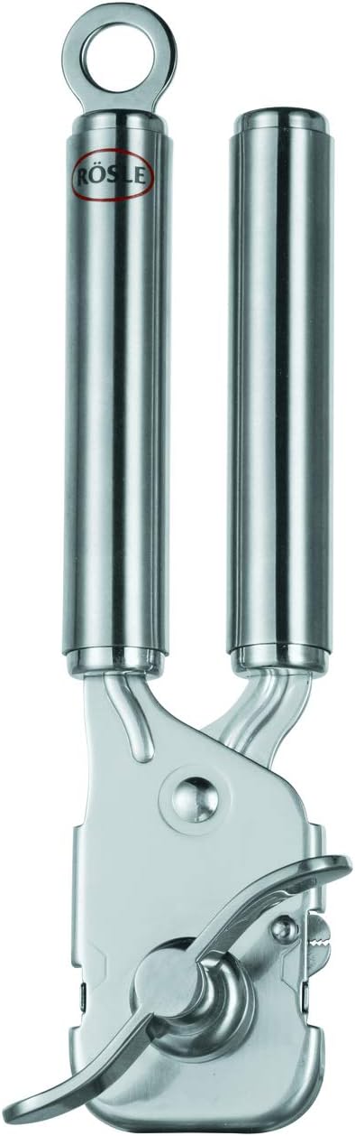 Rosle Stainless Steel Can Opener with Pliers Grip, 7-inch