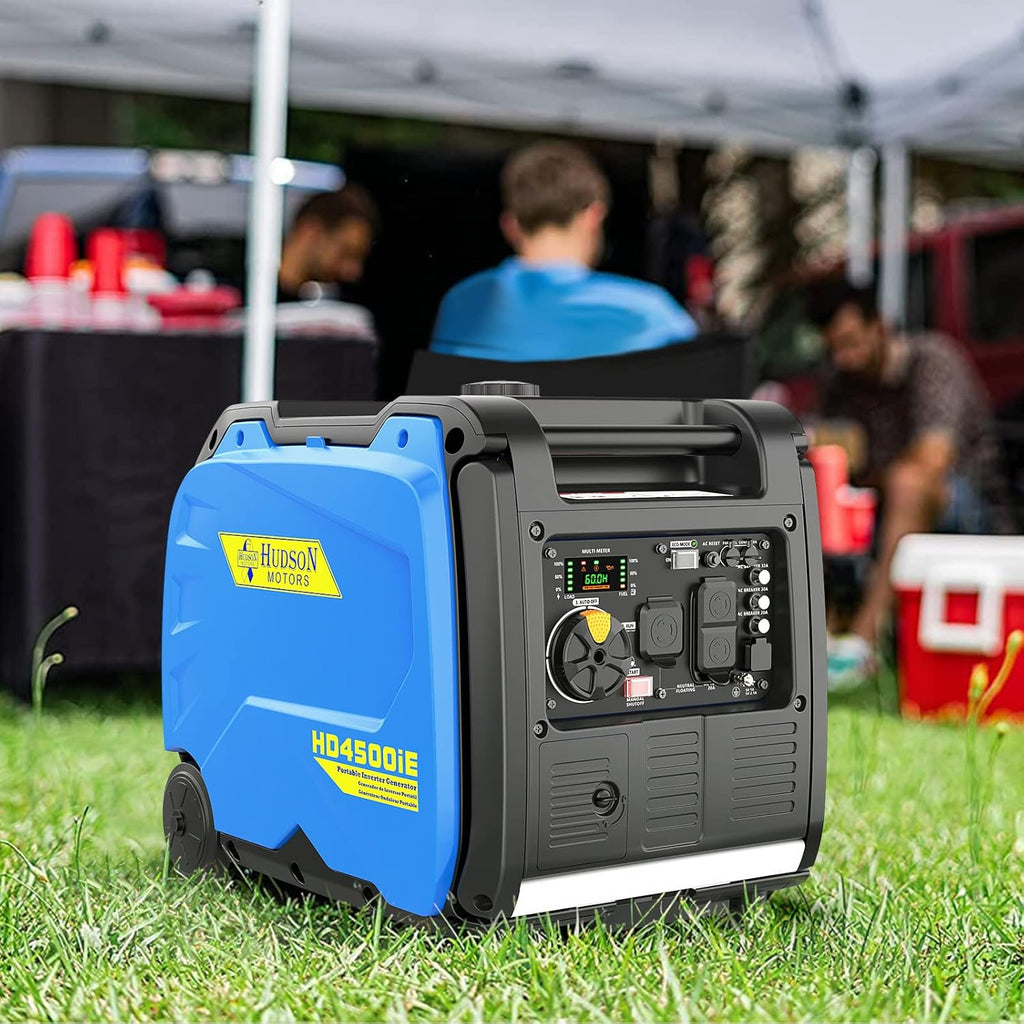 Hudson Motors 4500-Watt Portable Inverter Generator with Electric Start W9098