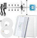 Verizon Home Cell Phone Booster AT&T Signal Booster for Cell Phone Boosts 4G LTE & 5G up to 6,000 sq ft for All U.S. Carriers, Cell Phone Booster Verizon Signal Booster ATT Cell Booster for Home