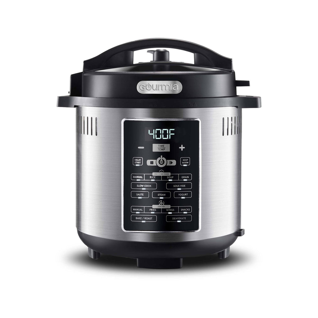 Gourmia One-Lid Pressure Cooker Air Fryer 82498065