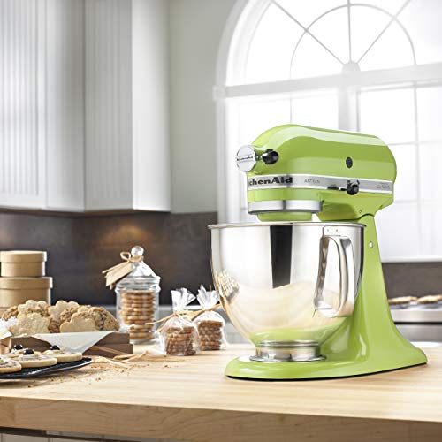 KitchenAid KSM150PSTG Artisan 5-Qt Stand Mixer with Pouring Shield, Tangerine T7346