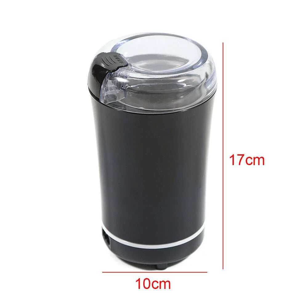 DENEST Electric Coffee Grinder for Beans, Nuts, Spices, 150W Black R13900