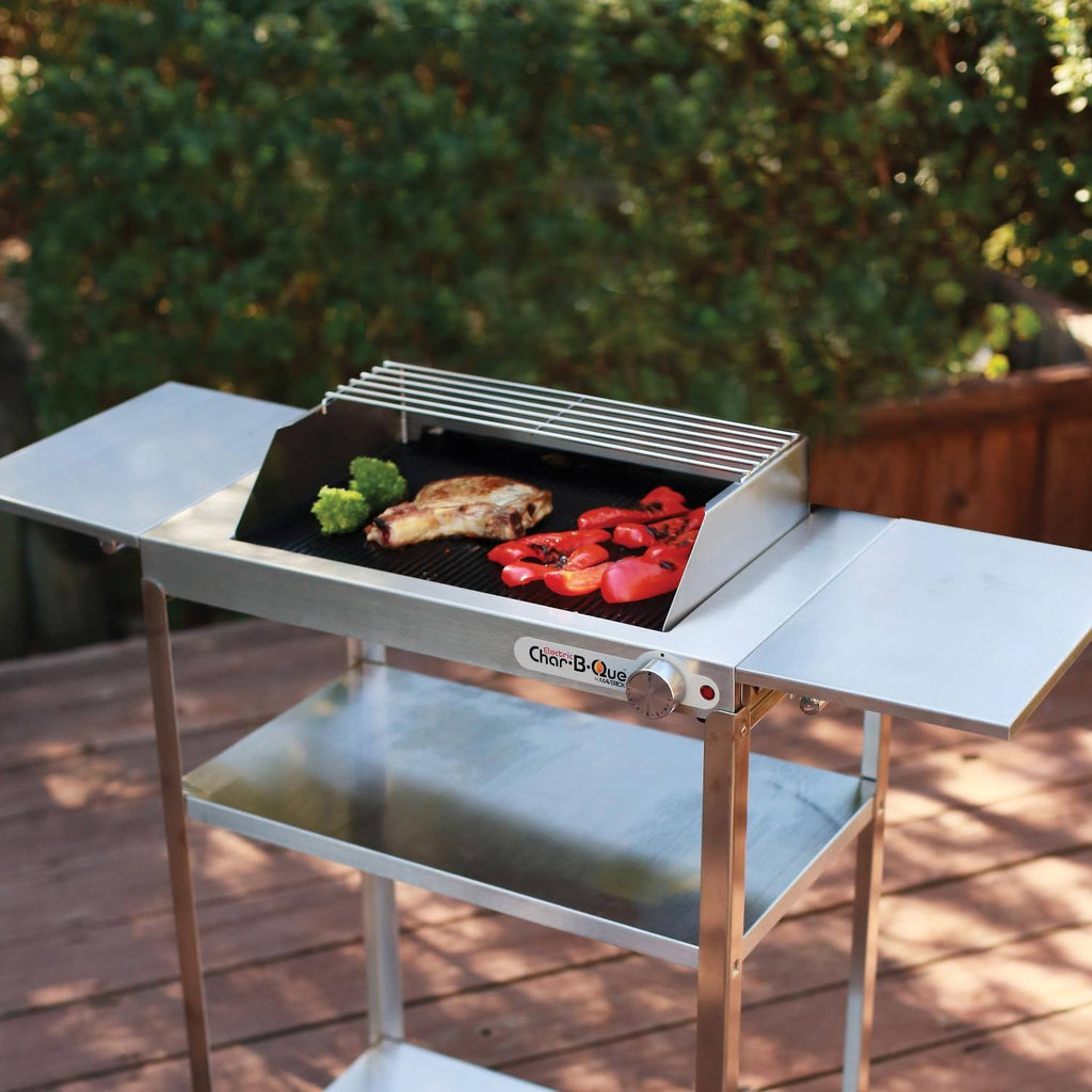 Maverick EA-150 Stainless Steel Rollabout Cart with Side Shelves K194121