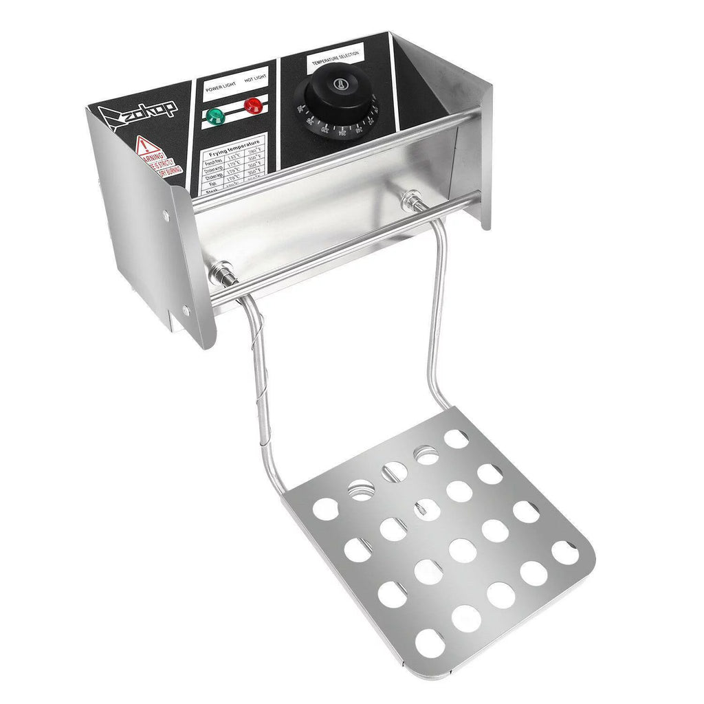Electric Deep Fryer with 2 Stainless Steel Fry Baskets, 5000W, 12L A28092