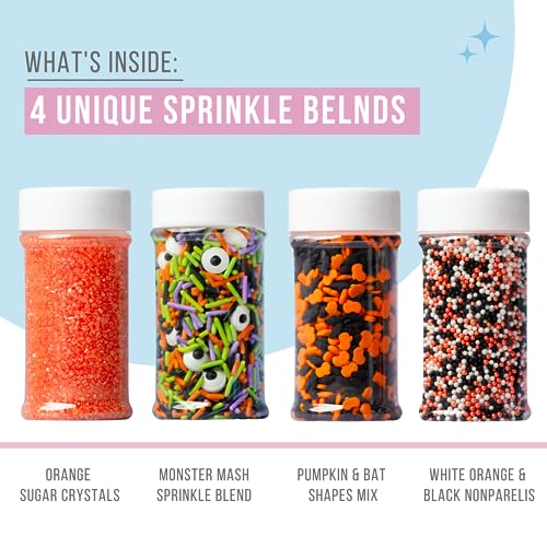 Sweets Indeed Christmas Sprinkles Mix 10.9 oz Holiday Blend O12924