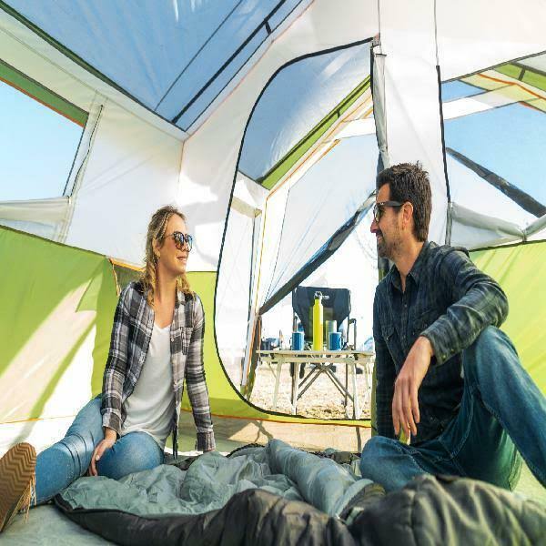 Ozark Trail 8-Person Family Cabin Camping Tent with Screen Porch J541