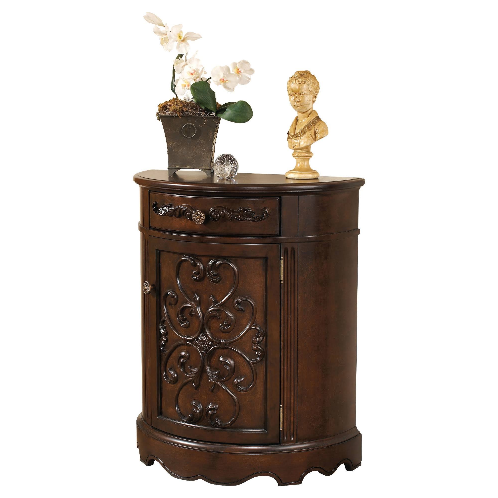 Ashley Norcastle Dark Brown Accent Cabinet T4930