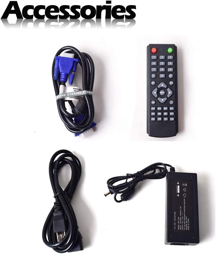 Cocar 15 inch CCTV Security Monitor with BNC VGA HDMI USB D558550