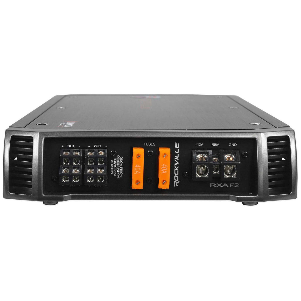 Rockville RXA-F2 4 Channel Car Amplifier 600W RMS M15158