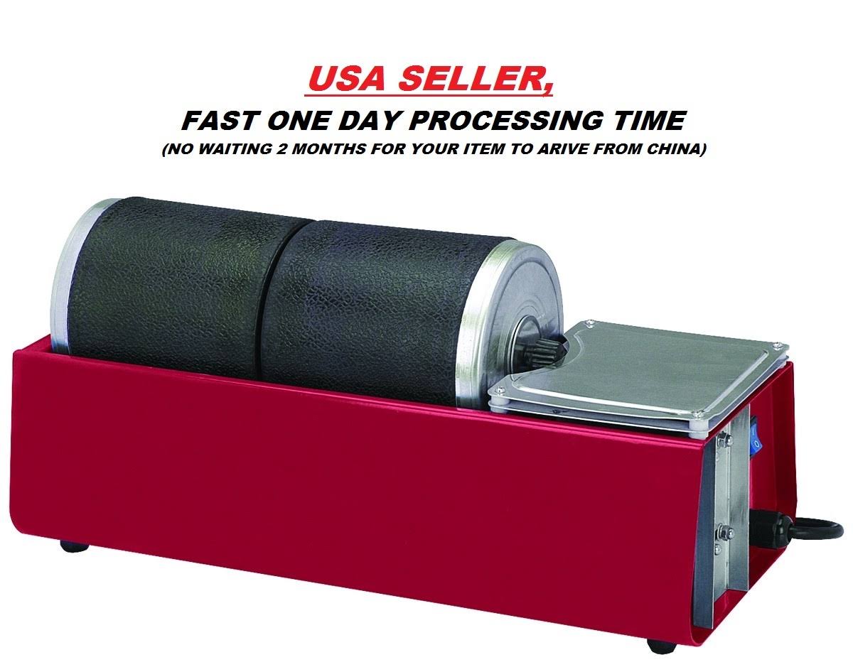 Chicago Electric Dual Drum Rotary Rock Tumbler Y9546