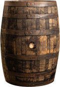 Midwest Barrel Company Authentic Kentucky Bourbon/Whiskey Barrel (53 Gallon) Used Genuine American Oak Wood Barrel