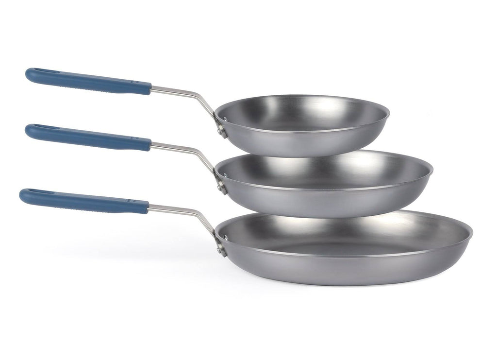 Misen | Carbon Steel Pan | 8 + 10 + 12 inch | Carbon-Steel