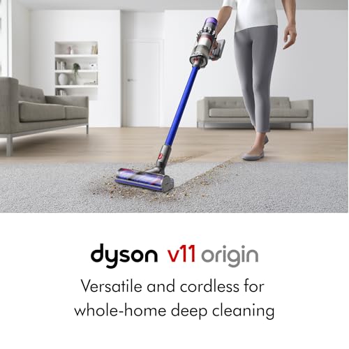 Dyson V11 Origin Cordless Vacuum, Nickel/Blue C366984