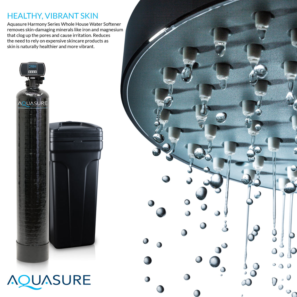 Aquasure Harmony 64,000 Grain Whole House Water Softener with Aquatrol Smart Metered Control B250