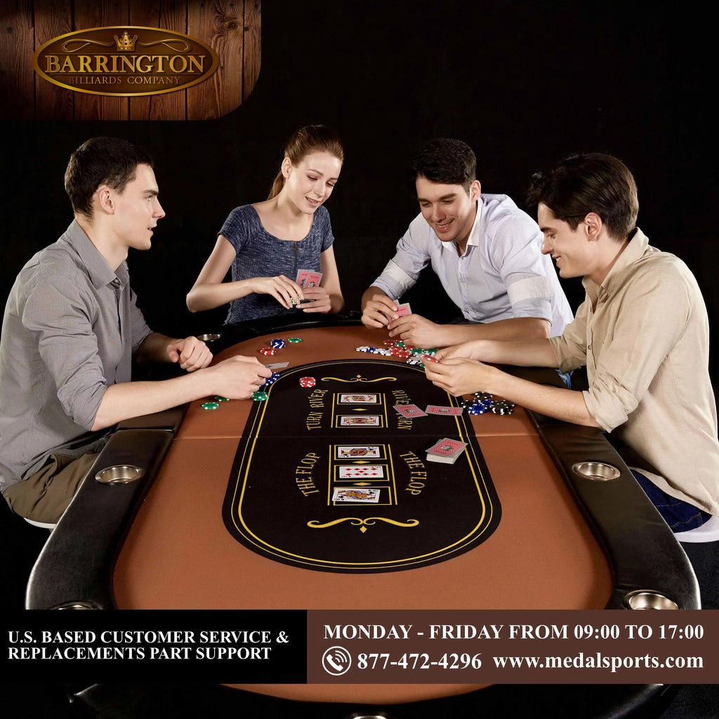 Barrington 10-Player Poker Table H940