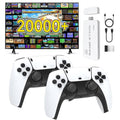 Retro Gaming Console with 20000+ Classic Games - Dual Controllers, Plug & Play, 2 Players, HDMI Output, Family Entertainment System