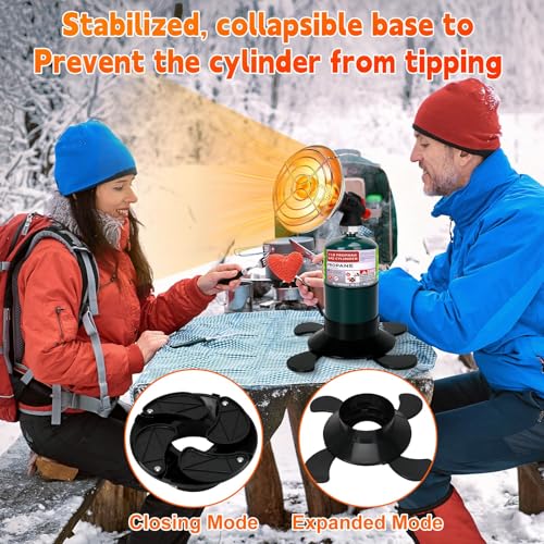 Portable Propane Heater for Camping, Outdoor Patio, Self Ignition Radiant Z659659