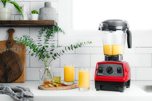 Vitamix Explorian Blender, 64 oz, Red (Renewed Premium) M762
