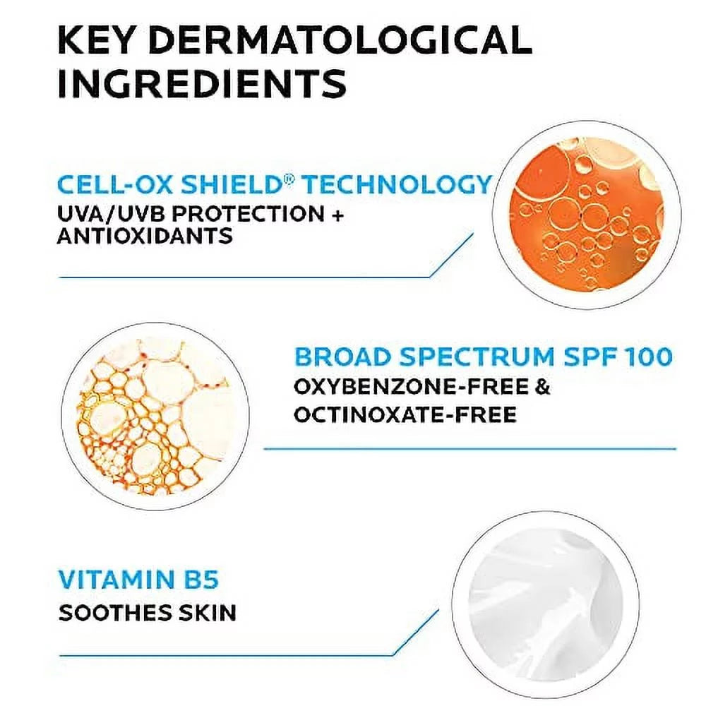 La Roche-Posay Anthelios Melt-in Milk Sunscreen SPF 100 3oz Y729
