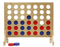 Tailgating Pros Premium Giant Four in a Row with Carrying Case - Jumbo Oversized Outdoor Yard Game - Connect Multiple Pucks in a Row to Win - Many Puck Colors Available!