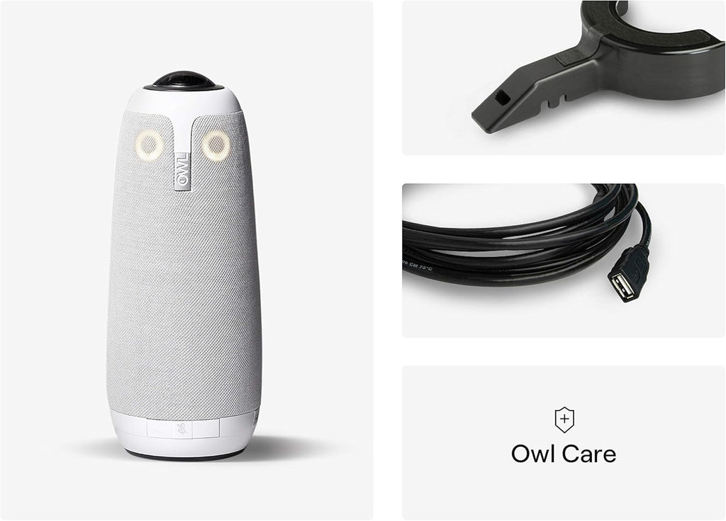 Owl Labs Meeting Owl Pro Premium Pack - 360 Degree 1080p Smart Video Conference Camera A124925
