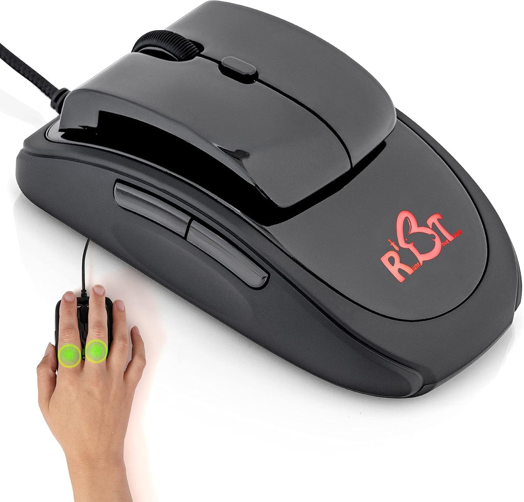 Carpal Tunnel Mouse Wrist Resting Ergonomics QuadraClicks RBT Doctors Recommended Reduce Numbness Tingling Fingers Support for Arthritic Hands #3D#CAD#Draft#Sculpt#Gaming