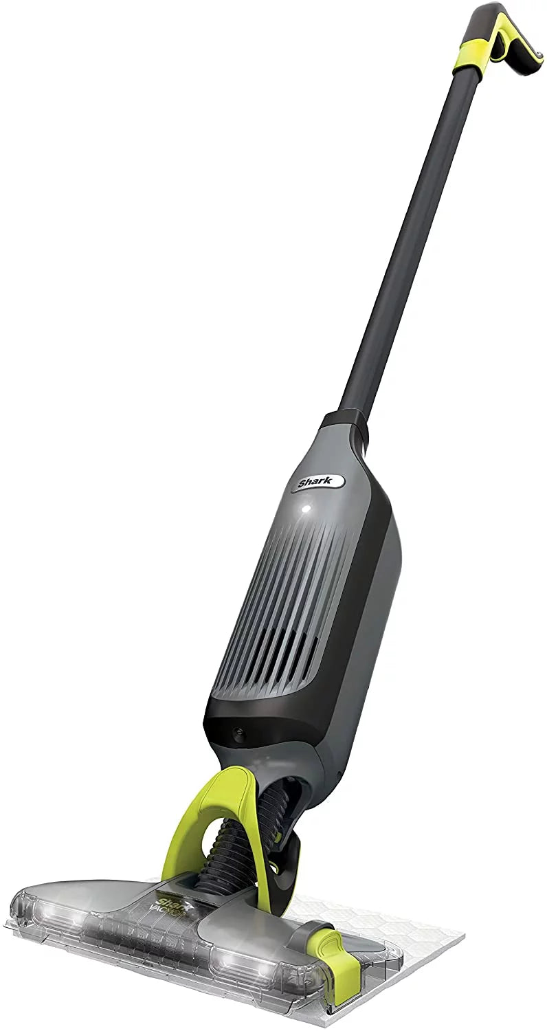 Shark VACMOP Pro VM252 Cordless Hard Floor Vacuum Mop with Disposable Pad, Charcoal Gray