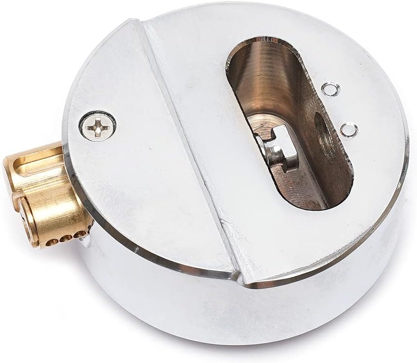 2pcs Garage Shed Door Lock Shackle Padlock with Keys E698014