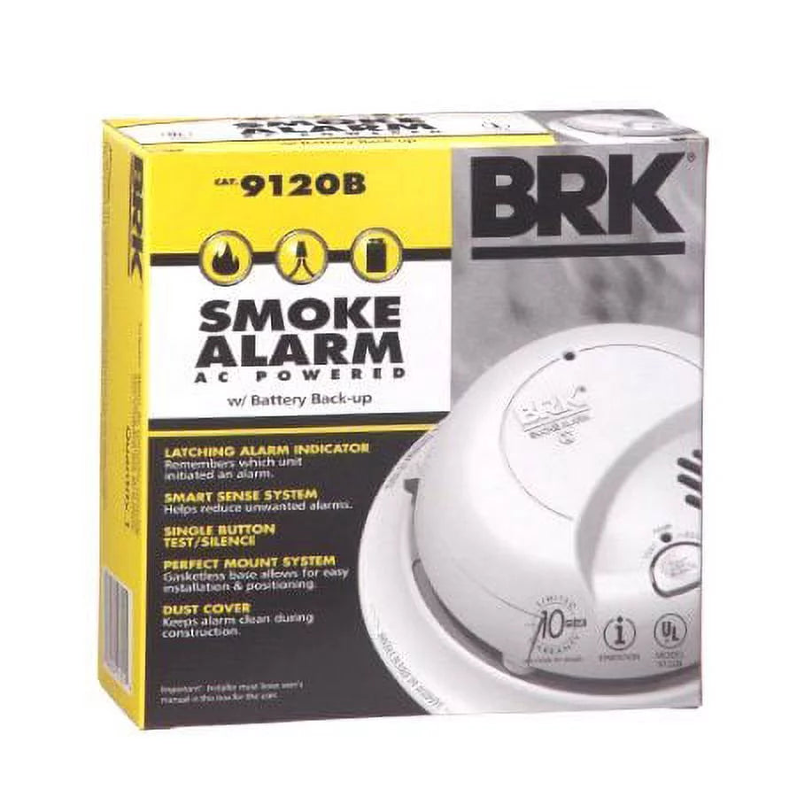 First Alert Hardwired Smoke Alarm with Battery Backup, 12 Pack U51630
