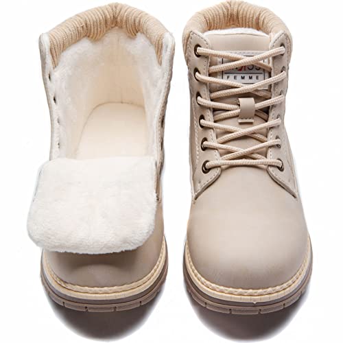 ANJOUFEMME Women's Waterproof Hiking Ankle Boots L140