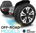 MAGIC HOVER 8.5 inch Warrior G2 Hoverboard Smart Self Balancing Scooter with Music Speaker and App-Enabled Hoverboard UL2272 Certificated All Terrain Off Road LED Lights