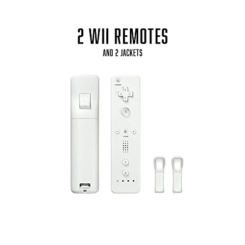 Nintendo Wii Console White Premium Bundle (Renewed) H7069