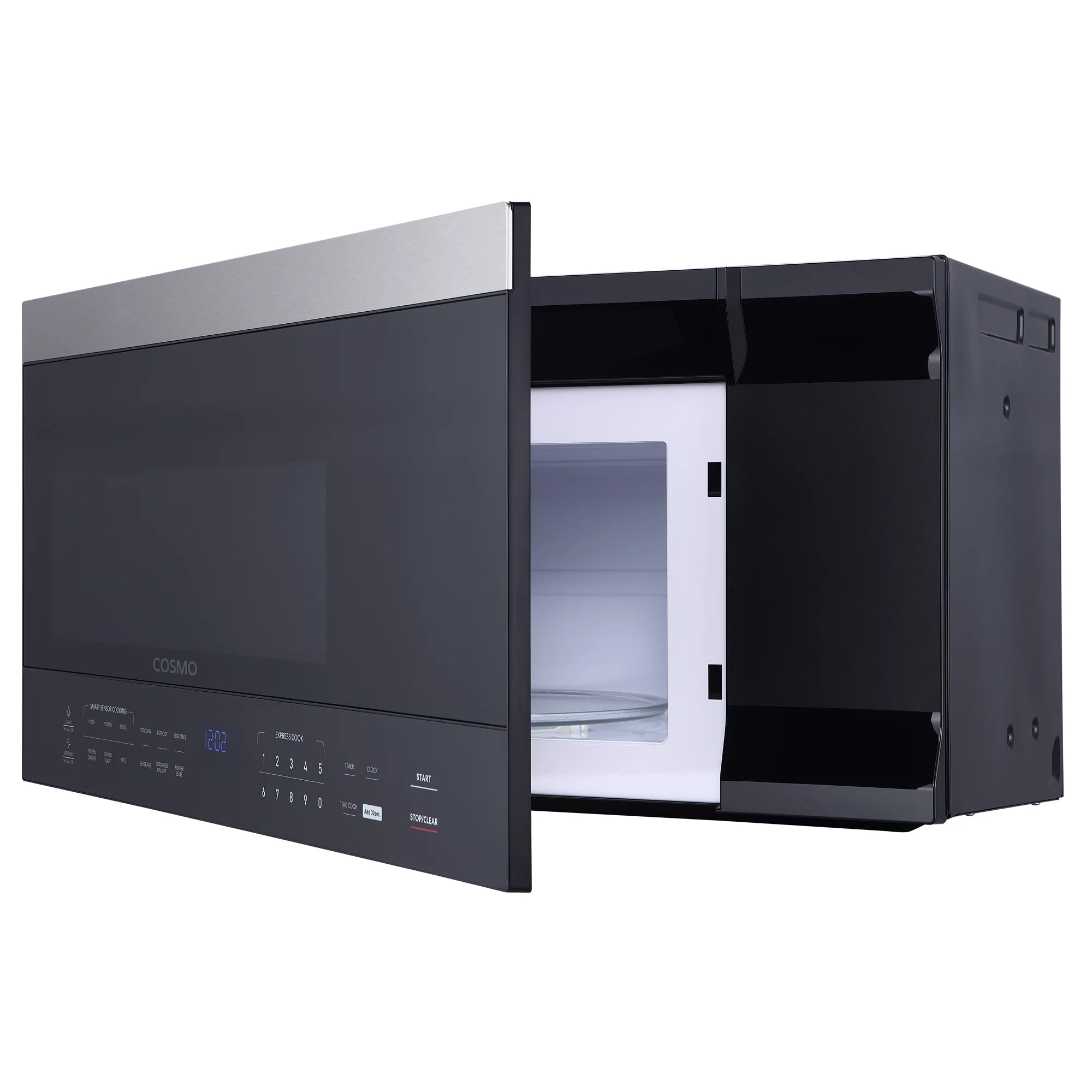 Cosmo 2 Piece Kitchen Appliance Package with 30" Microwave & Electric Range M4153