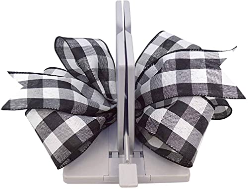 Bowdabra Bow Maker Kit with 100yd Silver Bow Wire for Ribbon Bows Z920697