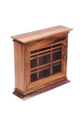 Ironwood Acacia Brown Wood Hanging Tea Box