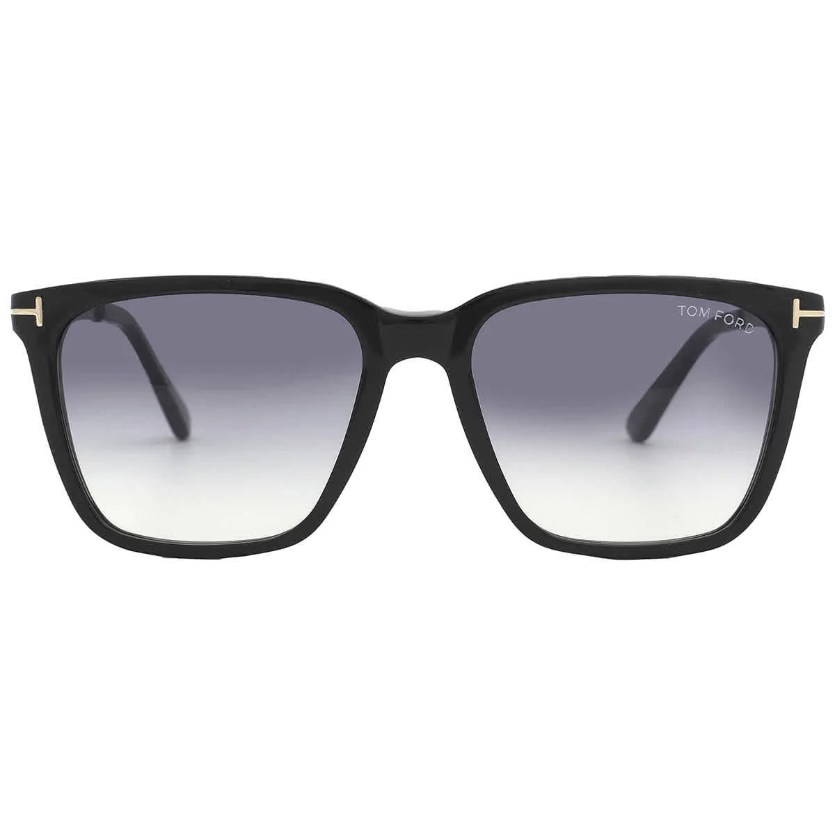 Tom Ford Garrettt Smoke Gradient Square Men's Sunglasses FT0862 01B 56