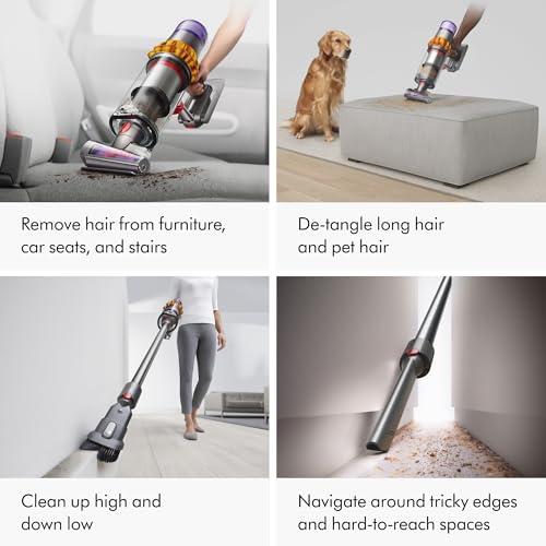 Dyson V15 Detect Plus Cordless Vacuum Yellow Nickel K953