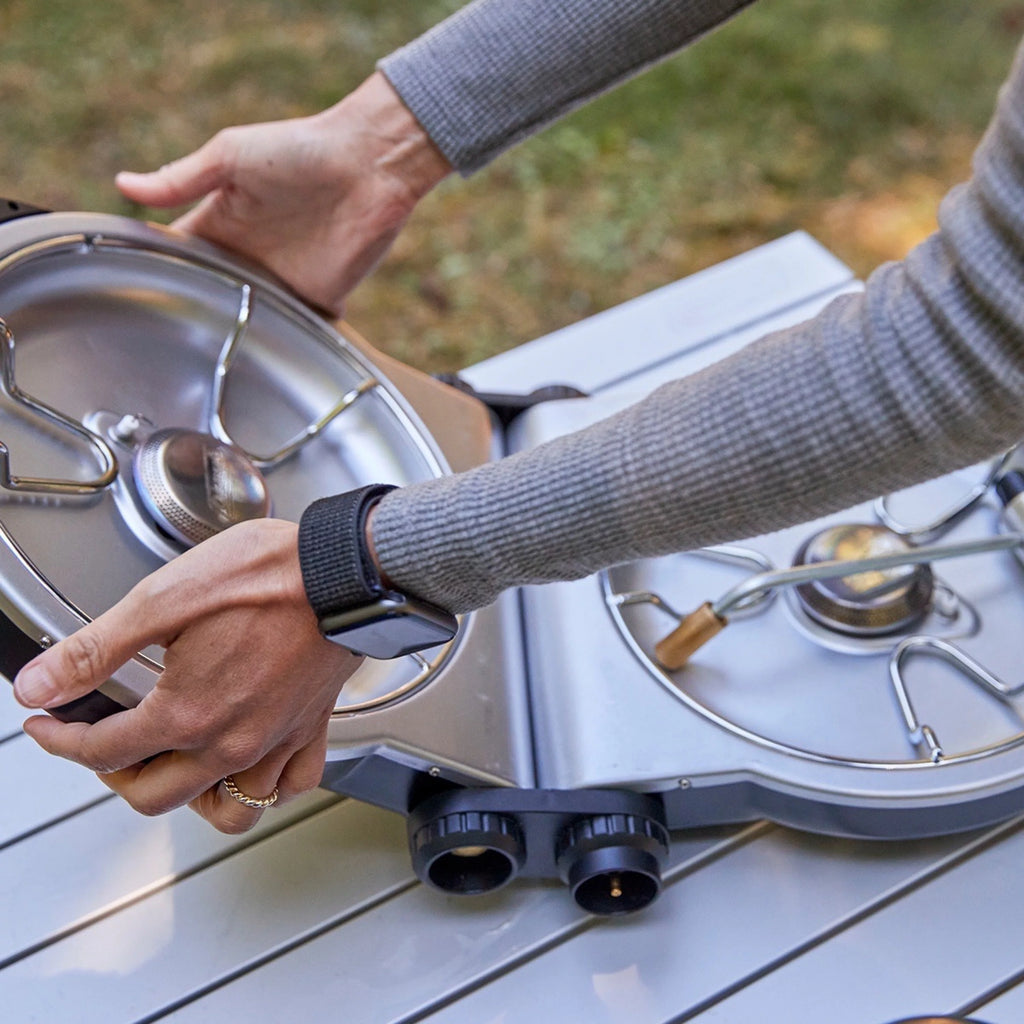 Coleman Fold N Go Propane Portable Camping 2 Burner Stove B75622