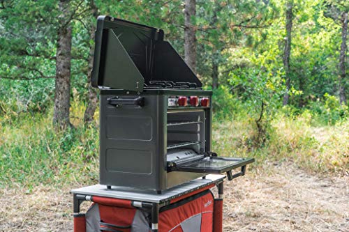 Camp Chef Deluxe Outdoor Camp Oven - Stainless Steel, Charcoal Gray X464