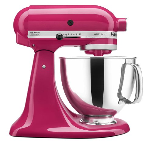 KitchenAid KSM150PSTG Artisan 5-Qt Stand Mixer with Pouring Shield, Tangerine T7346