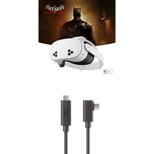 Meta Quest 3S 256GB with Batman: Arkham Shadow and Meta Horizon+ Starter Bundle F74336