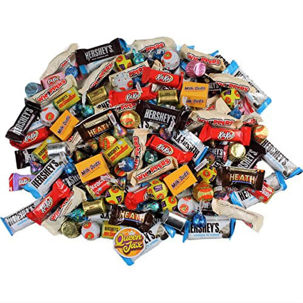 Hershey Assorted Chocolate Candy Variety Pack 10 lb Bulk Individually Wrapped D6008