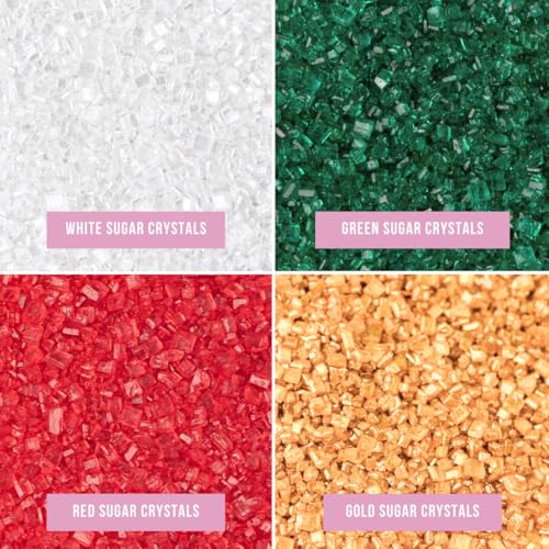Sweets Indeed Christmas Sprinkles Mix 10.9 oz Holiday Blend O12924