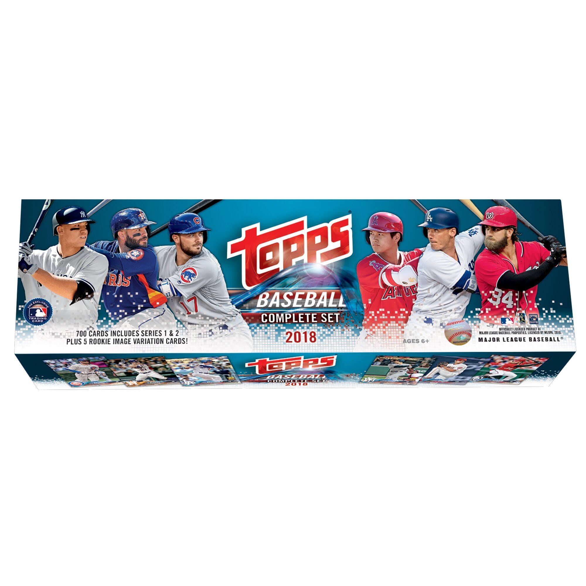 2018 Topps Baseball Retail Edition Complete 705 Card Factory Set