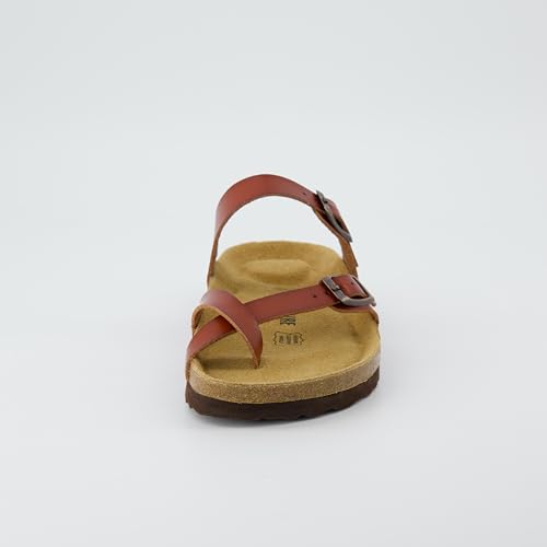 CUSHIONAIRE Women's Luna Cork Footbed Sandal I795